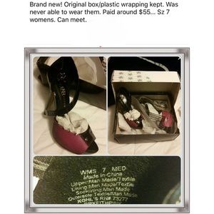 Rock & Republic heels, never got to wear!